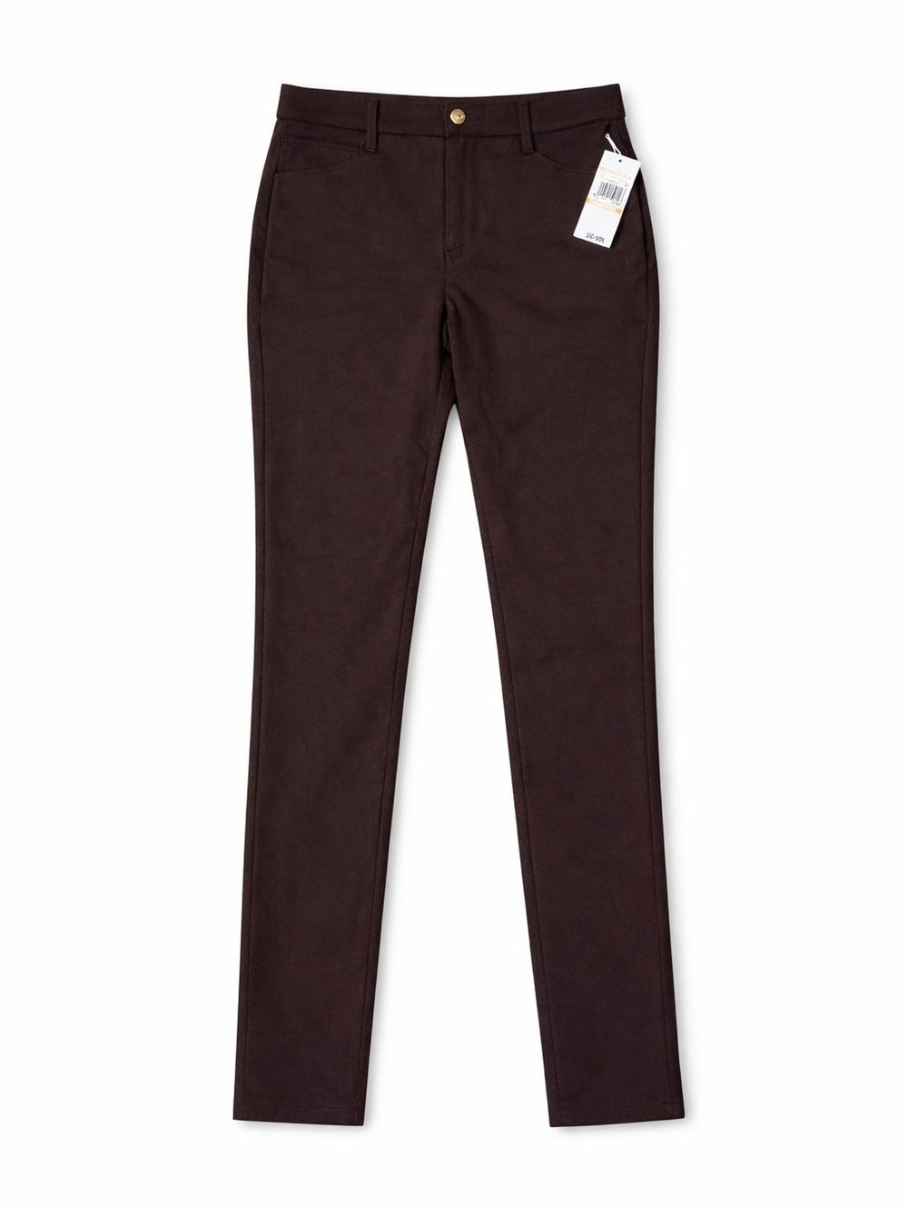 Michael Kors Brown Stretch Slim Pants NWT Womens Size 10 Work Office